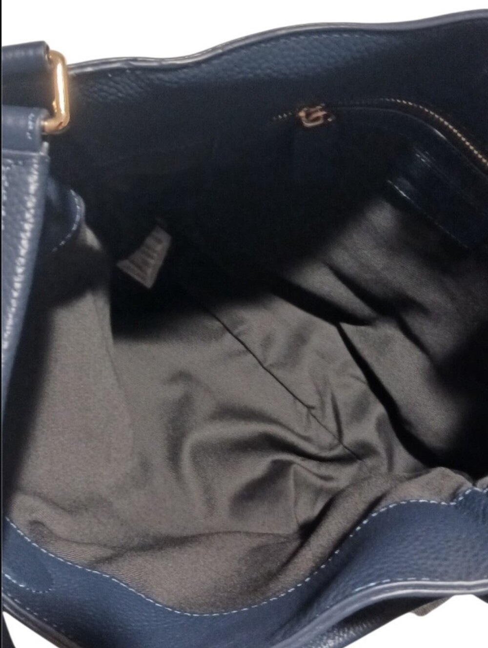 Tote Le Monde Florence Slouch Pebbled Leather Bag - Picture 10 of 15